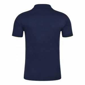 Polo de Punto de Manga Corta para Hombre, Color Marrón Oscuro, Estilo Casual, Corte Regular, Diseño con Botones al Frente - Product Image 3