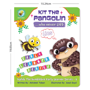Kit de Libros de la Serie para Aprendizaje Temprano de Biplob, Libro 9: El Pangolín, para Quienes Nunca Mentieron, Libros de Rompecabezas con Audio sobre Buenos Hábitos - Product Image 4