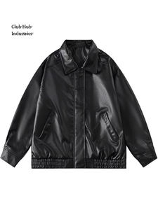 Chaqueta de Motocicleta de Cuero PU para Hombre, Gruesa, Cálida, Resistente al Viento, Nueva Moda de Invierno - Product Image 2