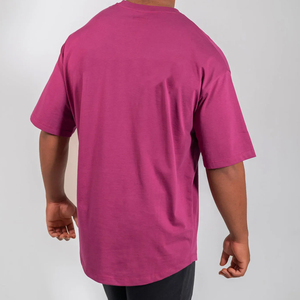 T-shirt Homme Léger et Ample, Respirant, Décontracté, en Coton, Style Urbain Moderne - Product Image 4