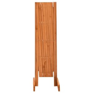 Recinzione da Giardino in Legno di Abete Massiccio 150x80 cm Colore Arancione Categoria Prodotto Recinzioni, Tralicci e Cancelli - Product Image 3