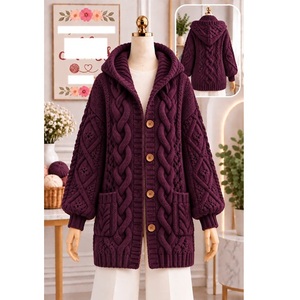 Pulls 100% acrylique ou coton, calibre 12, pour femmes, très tendance, style décontracté, pour la saison hivernale, fournisseur du Bangladesh. - Product Image 2