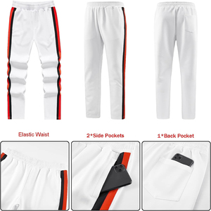 Men's Casual Side Stripe Color Slim Fit Fashion <b>Tracksuit</b> Spandex and Polyester Mens Women <b>Tracksuit</b> with customization - Product Image 4