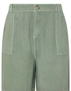 กางเกงขาสั้นแฟชั่นผู้หญิง สีคอตตอน กางเกงขาสั้นเอวสูงสำหรับฤดูร้อน มีกระเป๋า สวมใส่สบาย - Product Image 6