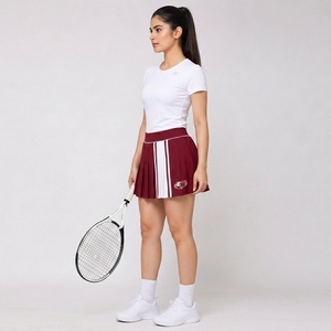 Falda de tenis de alta calidad que ofrece control de la humedad, ajuste elástico y comodidad confiable durante el entrenamiento y la competición. - Product Image 6