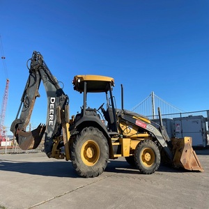 Chargeuse-pelleteuse John Deere robuste pour travaux de terrassement, moteur haute performance, vente directe usine - Product Image 2