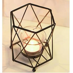 Support en métal noir fini, sculpté à la main, pour bougies chauffe-plat – Idéal pour mariages et décoration intérieure – Nouveauté promotionnelle - Product Image 1