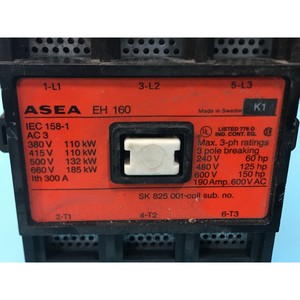 Contactor ASEA EH 160, Trifásico, 3 Polos, 166549 - Equipo y Piezas de Semiconductores de Confianza de Marca Global - Product Image 4