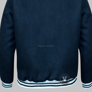 OEM diseño personalizado de alta calidad de lana transpirable Chenille bordado Varsity Lettermen chaquetas soporte al por mayor para hombres y mujeres - Product Image 3