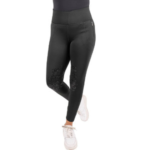 High Quality 4-way Stretch Horse Riding Breeches <b>Leggings</b> Tights <b>Equestrian</b> Wear Pants on Technical Fabric with Soft Feel - Product Image 1