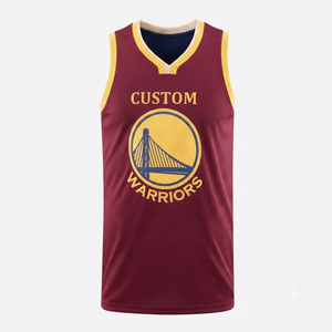 Maillot de basketball personnalisé, uniforme d'équipe personnalisé, débardeur de basketball réversible en mesh pour hommes et garçons, imprimé par sublimation (modèle vierge) - Product Image 6