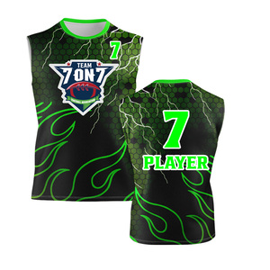 ชุดเสื้อฟุตบอล 7v7 / 7on7 แบบสั่งทำพิเศษ ผ้าแห้งเร็ว ระบายอากาศได้ดี แบบกลับด้านได้ - Product Image 5