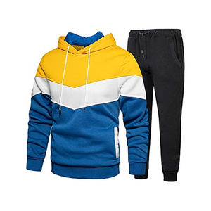 <b>Mens</b> Winter Hooded Fleece Breathable Fashion Two Piece Set Casual Tracksuit Short Sleeve <b>T</b> <b>Shirt</b> Shorts for Fitness Wholesale - Product Image 5