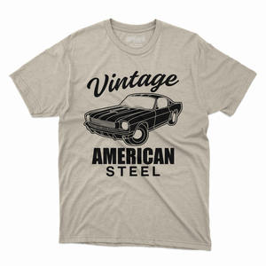Camiseta de Verano 2025 con Estampado Gráfico Personalizado, Estilo Vintage, 250GSM, Oversize, Lavado Ácido, Tejido Pesado de Bambú Ligero, DTG, DTF, Seda, para Hombre - Product Image 2