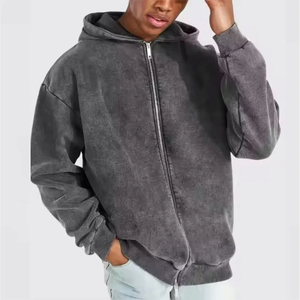 Sweat-shirts pour hommes personnalisés, coupe classique, en molleton uni, qualité luxe, style streetwear, pour l'hiver 2026, à prix de gros - Product Image 1