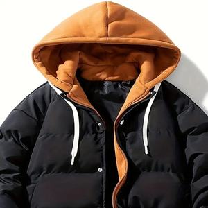 Veste matelassée en toile pour homme conçue par des experts, imperméable, manteau d'hiver avec rembourrage matelassé, personnalisée pour une utilisation en extérieur - Product Image 3