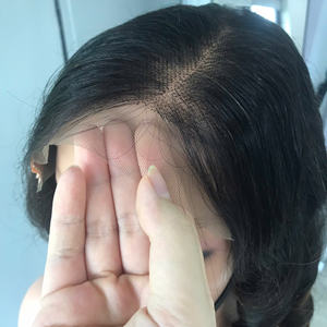 Precio de fábrica 100% Raw Virgin Vietnamita Trama humana Peluca de encaje Bouncy Brown Mezcla de colores Super Extensiones de cabello doble dibujado - Product Image 2