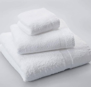 White Color <b>Towel</b> Plain Ultra Soft Skincare Surgical Clinic Medical Grade Hospital Cotton <b>Microfiber</b> Terry Spa <b>Towels</b> Breathable - Product Image 4