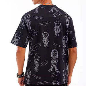 T-shirt pour homme de qualité supérieure, surdimensionné, à prix avantageux, avec un design personnalisé exclusif, en matière de qualité supérieure, t-shirts en sublimation pour homme - Product Image 4