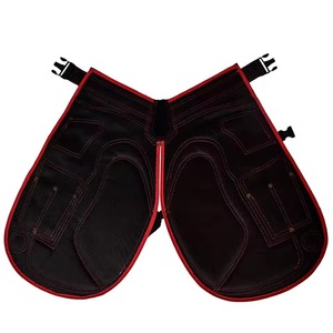 Protège-jambes de fermeur en daim personnalisé, robuste et réglable, pour le soin des sabots et la protection des jambes des chevaux - Product Image 5