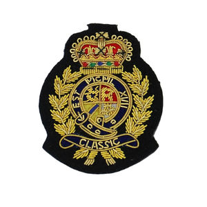 Badges maçonniques rectangulaires en tissu toile, brodés en 3D avec motif cœur, faits à la main, à coudre, unisexe adulte, directement de l'usine - Product Image 1