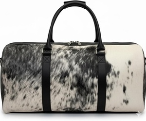 Sac de voyage en cuir véritable de luxe classique, sac de sport léger multifonctionnel à étiquette privée LHDB-0180 - Product Image 1