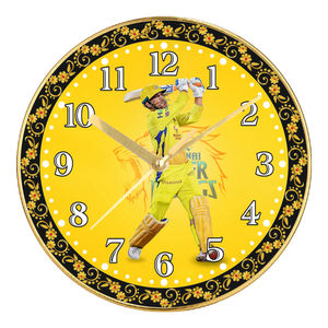 Reloj de Pared Moderno para Amantes del Cricket con Impresión de Foto Personalizada para el Regreso a Clases, Graduación, Día de San Valentín - Product Image 4