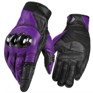 Guantes de Motocicleta de Cuero para Invierno, Impermeables, Térmicos, Compatibles con Pantalla Táctil, Tendencia en EE. UU. y Europa - Product Image 5