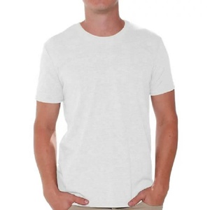 Camiseta de Manga Corta para Hombre, Color Naranja Sólido, 100% Algodón, Impresión Personalizada, Servicio OEM al por Mayor, Estilo Veraniego - Product Image 5
