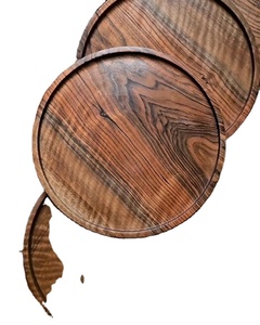 BOOST assiette à salade en bois plateau de service boîte de pin thème amour bateau ovale bonbons biscuits nourriture fruits décoration de la maison cadeau - Product Image 5