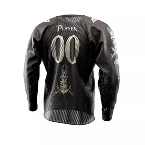 Camiseta de Paintball con Gráficos Impresos de Alta Densidad, Duradera, 100% Poliéster, Transpirable, Paneles Laterales Ventilados, Unisex, Adulto, Personalizada - Product Image 3