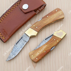 Cuchillo Plegable Táctico EDC de Acero de Damasco Multifuncional Personalizable al por Mayor OEM/ODM, Nuevo Diseño 2026 - Product Image 3