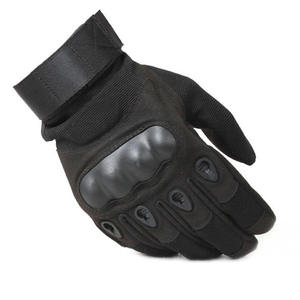 Gants de motocross unisexes en cuir pleine fleur, imperméables, protection UV, compatibles écran tactile, antidérapants, avec sangle de poignet réglable et crochet - Product Image 2