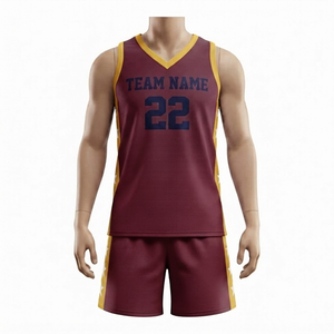 Maillot de basket-ball personnalisé de haute qualité, respirant et anti-humidité, uniforme d'équipe de basket-ball pour les clubs, les écoles et les ligues - Product Image 4