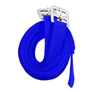 BLUHORSE Correas de estribo de nailon azul real, cinta para caballos, herrajes de cromo sólido duraderos, el mejor precio al por mayor - Product Image 1