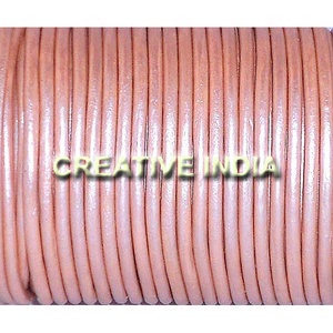 Hot Sale Latest Metallic Color Plain <b>Leather</b> Cord Jewelry Findings DIY <b>Bracelets</b> & Accessories Wholesale Price - Product Image 3