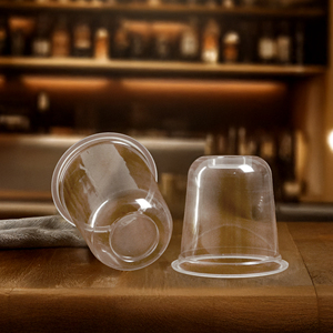 Vasos Desechables de PP Redondos de Pared Simple QUANG QUAN de 95 mm de Diámetro con Tapa, 12oz/16oz, para Bebidas Frías, Café Helado y Té - Product Image 2