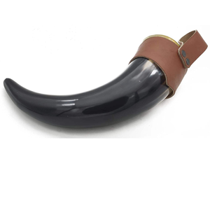 Nouveauté : Corne à boire viking écologique avec support, design moderne fait main, qualité supérieure - Product Image 1