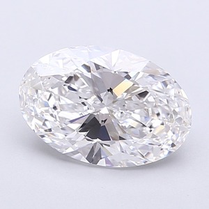 Diamant ovale 2,01 carats, couleur D, pureté VVS1, pierre cultivée en laboratoire CVD, polissage excellent, idéal pour une magnifique bague de fiançailles. - Product Image 1