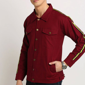 Breathable Outdoor Use <b>Men</b> Jeans <b>Jackets</b> Durable Casual Fashion Custom Design Winter <b>Jackets</b> For <b>Men</b> - Product Image 3