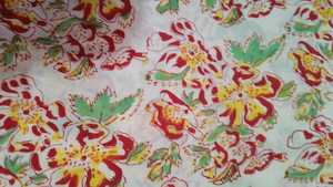Nouveau tissu en coton imprimé à la main, 100 % coton indien, tissu de quilting au mètre, tissu imprimé à la main pour la couture, tissu pour robe - Product Image 4