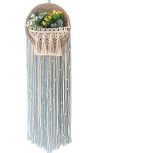 <b>Wall</b> <b>Hanging</b> Plant Holder Air Plant Hanger Macrame Air Customized Macrame Plant Hanger for <b>Wall</b> and Window Decoration - Product Image 1