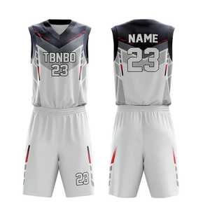 Uniformes de Baloncesto Rojos sin Mangas de Alta Calidad, Transpirables y Cómodos, Tallas Grandes, Personalizados con Nombre de Equipo Impreso - Product Image 5