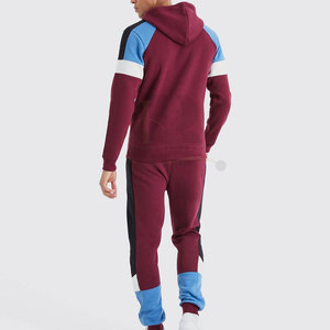 Conjunto Deportivo de Forro Polar con Capucha para Hombre, Suave, Cálido, Informal, de Color Sólido, con Pantalones Deportivos a Juego, para Entrenamiento al Aire Libre - Product Image 2