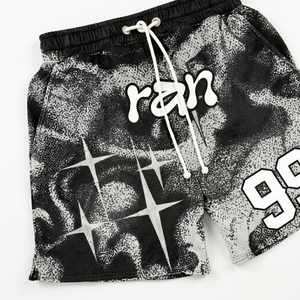 Conjunto de Top Corto de Manga Corta con Cuello Redondo y Estampado por Transferencia Térmica para Mujer, con Pantalones Cortos con Cordón, Tallas Grandes, Estilo Casual de Verano, Personalizable - Product Image 6