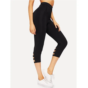Leggings de yoga et de fitness pour femmes, effet délavé, haute élasticité, fabrication OEM, logo personnalisé - Product Image 1