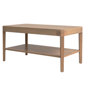 Table basse rectangulaire en bois de manguier massif pour la décoration de la maison, le salon, le bureau à domicile, avec finition naturelle, pliable et durable - Product Image 4