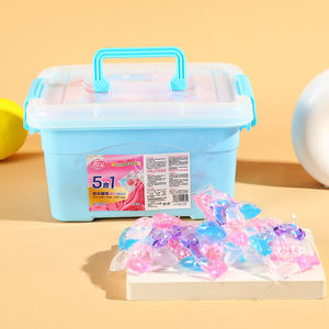 High Quality Healthy Infant Pregnant Mothers Can Use 5 In1 <b>Detergent</b> Gel Beads Wash Lasting Fragrance Laundry Pods - Product Image 3
