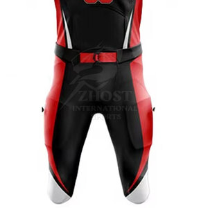 Uniforme de football américain pour hommes de haute qualité à bas prix, 100% polyester, respirant et à séchage rapide, manches courtes, toutes saisons - Product Image 6