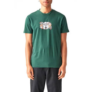 T-shirts en coton 100% pour hommes, impression sérigraphique, décontractés, respirants, séchage rapide, pour l'été - Product Image 1